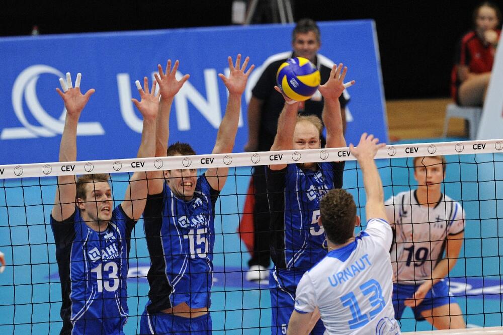 Slovenija - Finska, Foto: Www.cev.lu