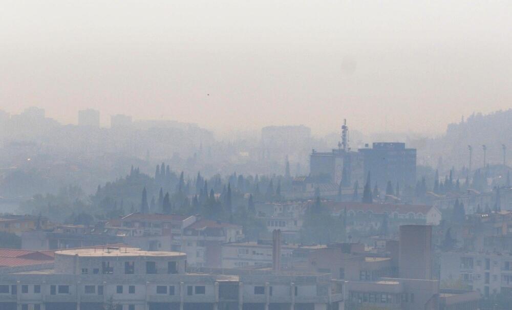 Podgorica, magla