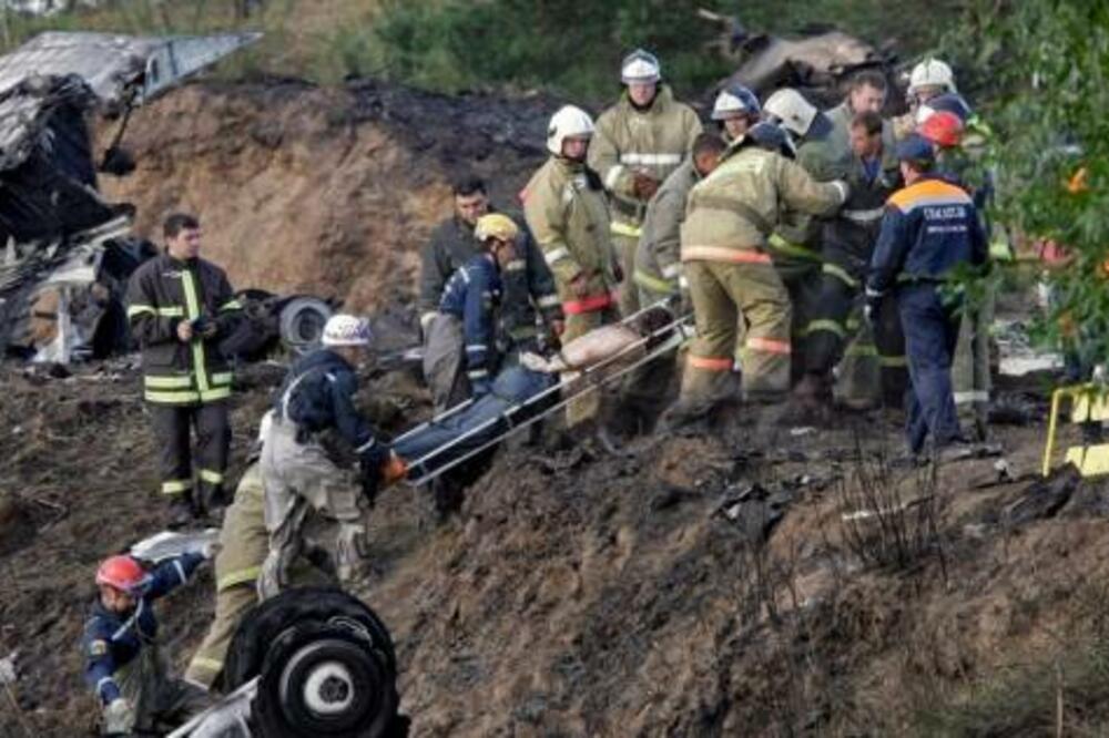 avionska nesreća, Lokomotiva, Foto: Beta