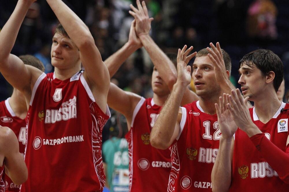 Košarkaši Rusije, Foto: Beta AP