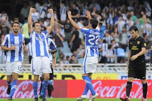 Real prvi, Barsi samo bod u San Sebastijanu