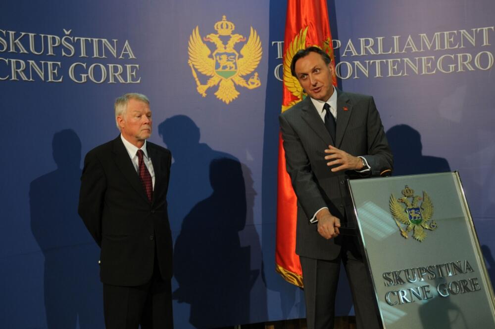 Krivokapić i Maurer, Foto: Savo Prelević