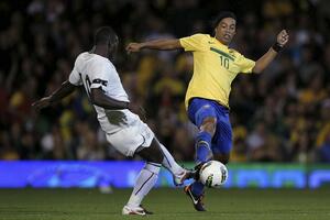 Brazil sa Ronaldinjom bolji od Gane