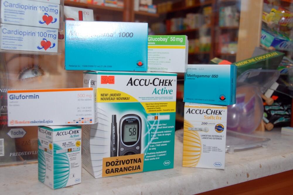 Ljekovi dijabetes, Foto: Arhiva Vijesti