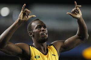 Bolt u finalu trke na 200 metara