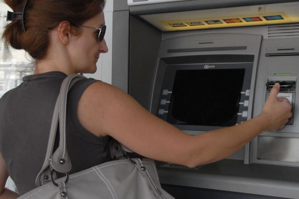 Bankomat, Foto: Arhiva Vijesti
