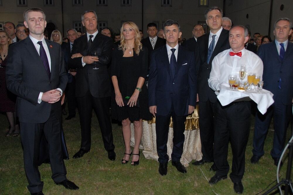 Igor Lukšić Milo Đukanović, Foto: Zoran Đurić