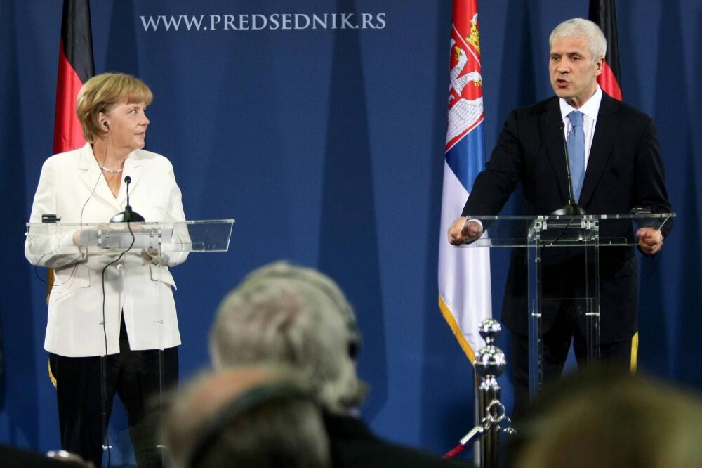 Angela Merkel, Beograd, Boris Tadić, Foto: Beta