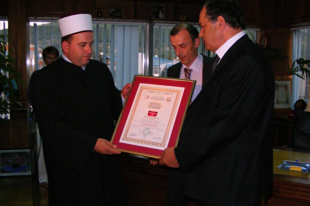 Dodjela Halal sertifikata, Foto: Beća Čoković