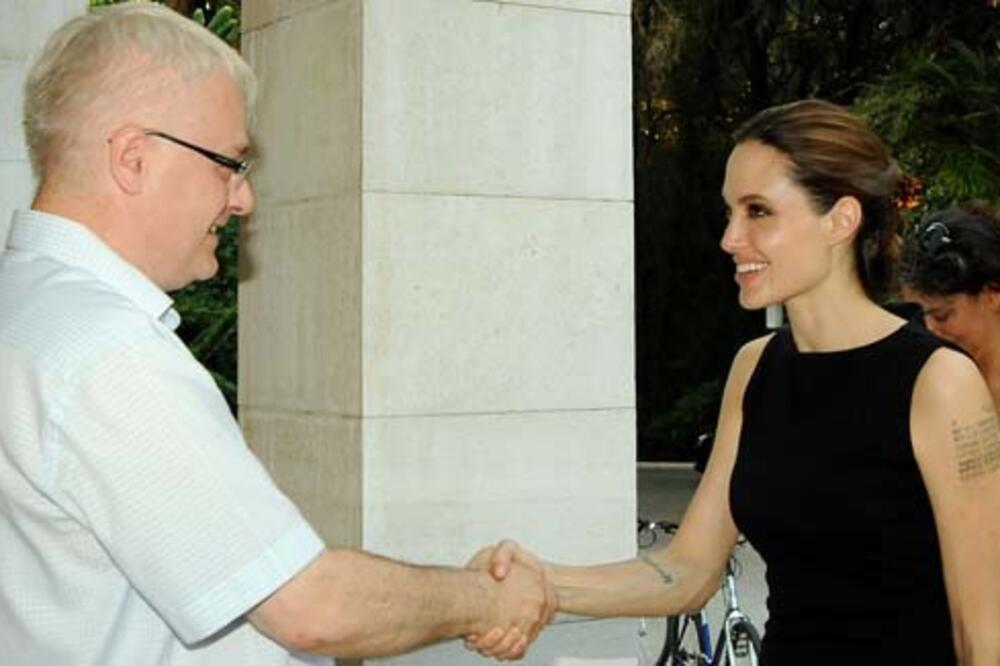 Anđelina Džoli, Ivo Josipović, Foto: Jutarnji.hr