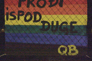 Zastave u duginim bojama u Podgorici: Ovdje postoji LGBT zajednica
