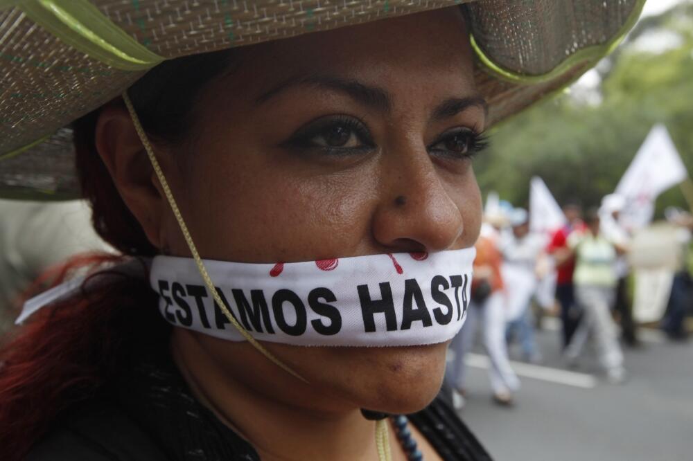Meksiko protest, Foto: Rojters