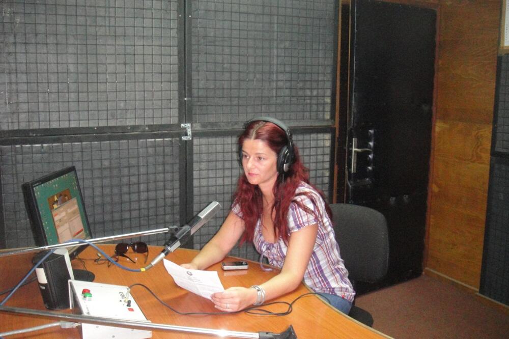 Sonja Lagator, Radio Cetinje, Foto: Danijela Lasica