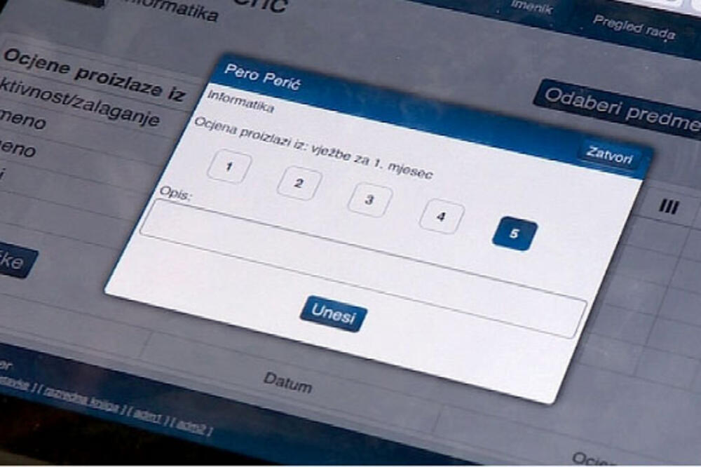 školski dnevnik, tablet računar, Foto: Dnevnik.hr