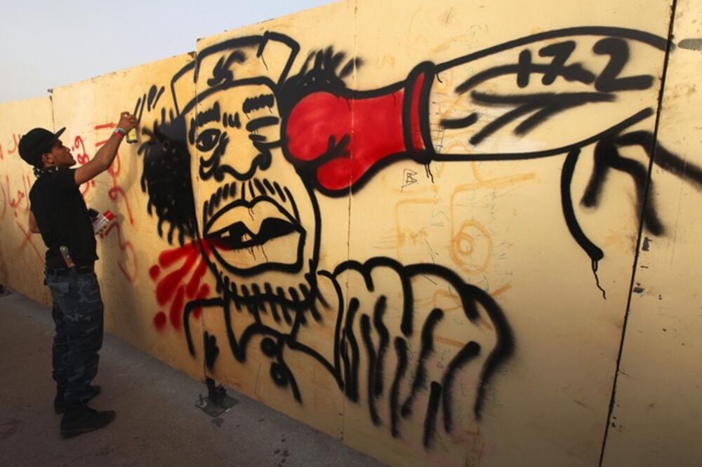 Moamer Gadafi, Foto: Rojters