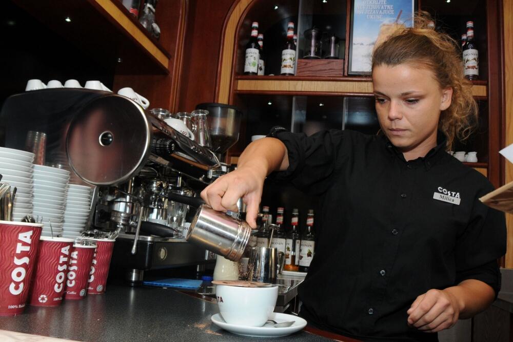 Costa caffe, Baristi, Foto: Luka Zeković