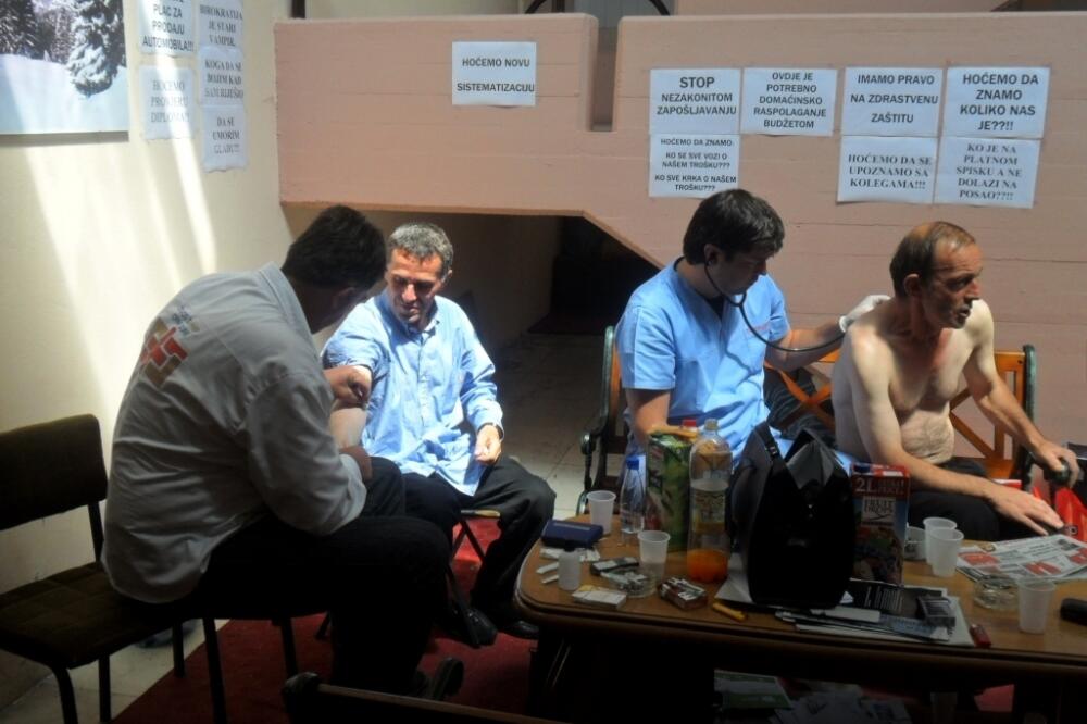 Kolašin, štrajk, Foto: Dragana Babović