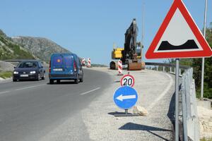 AMSCG: Opreznije vozite zbog radova na putevima
