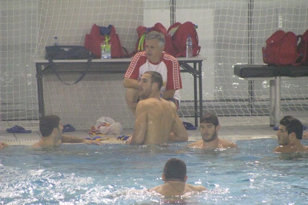 Porobić i igrači, Foto: Aleksandar Vučković