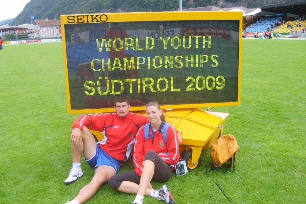 Danijel Furtula i Marija Vuković, Foto: Privatna arhiva