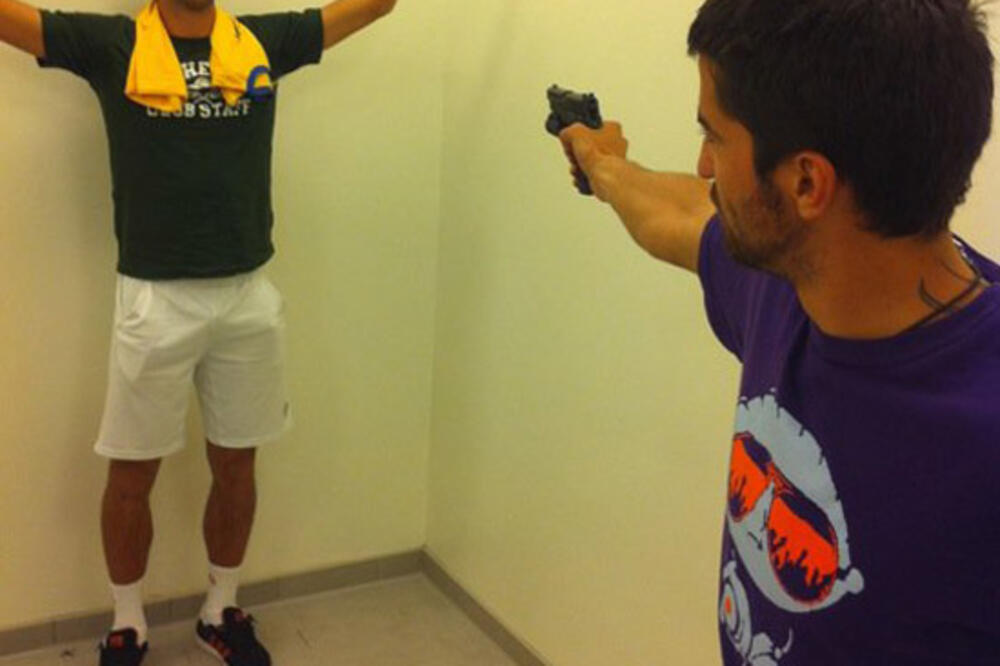 Tipsarević, Đoković, Foto: Opensource.si.com