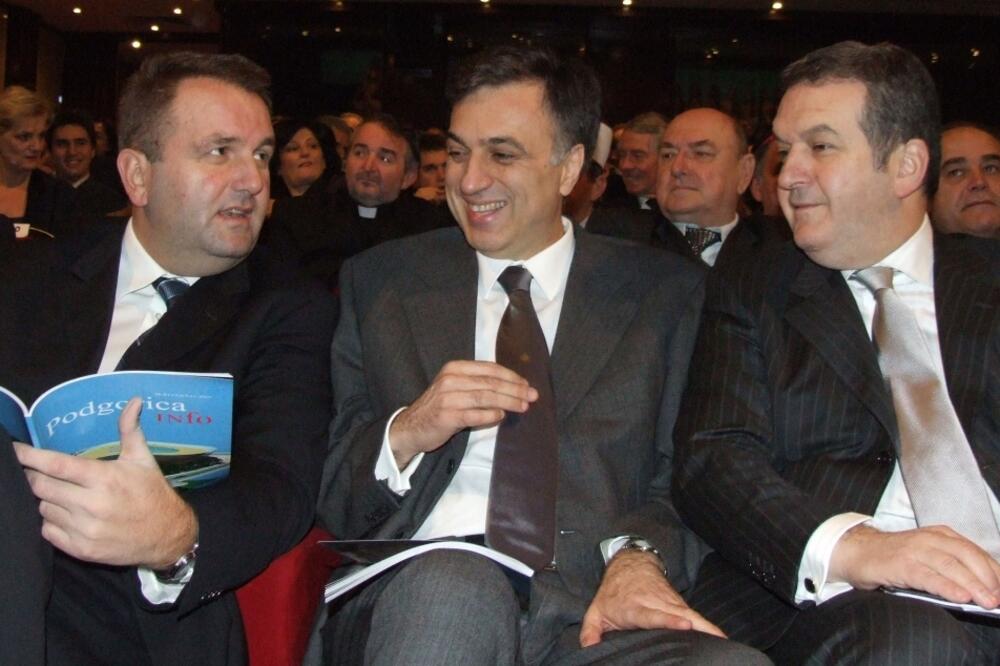 Vujanović, Mugoša, Šturanović, Foto: Arhiva Vijesti