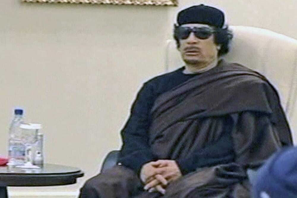 Moamer Gadafi, TV, Foto: Beta/AP