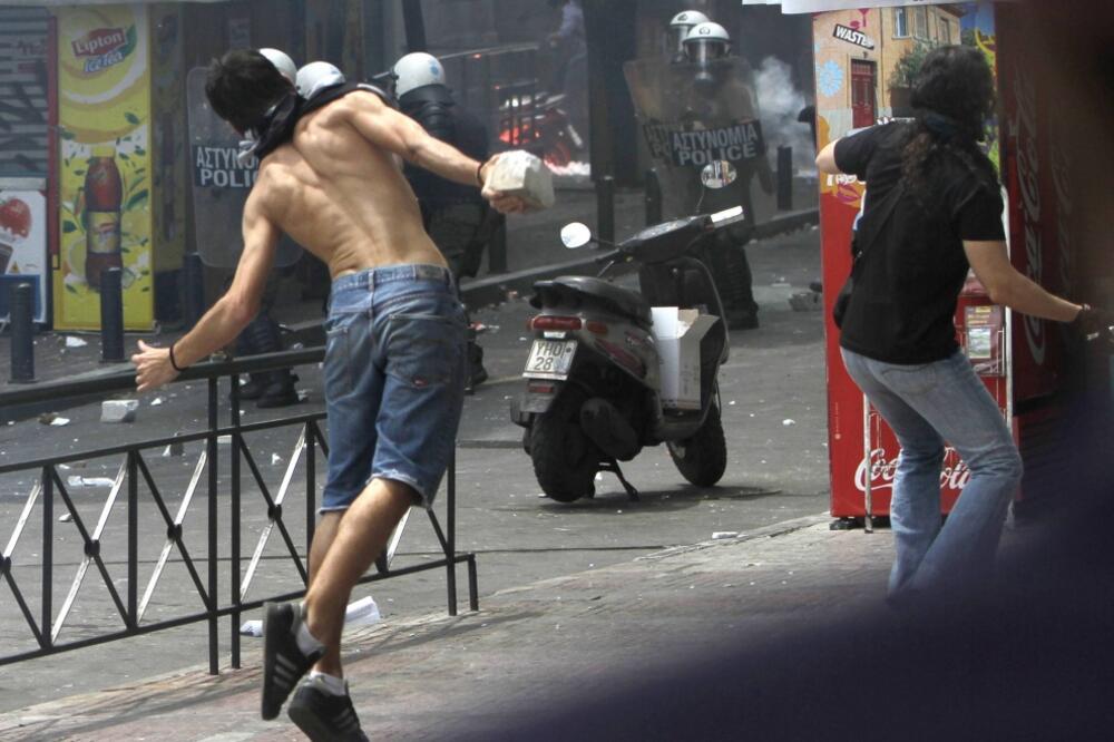 štrajk Grčka, Foto: Beta/AP