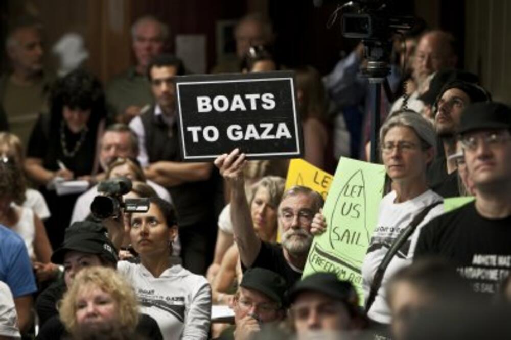 Gaza brodovi, Foto: AFP
