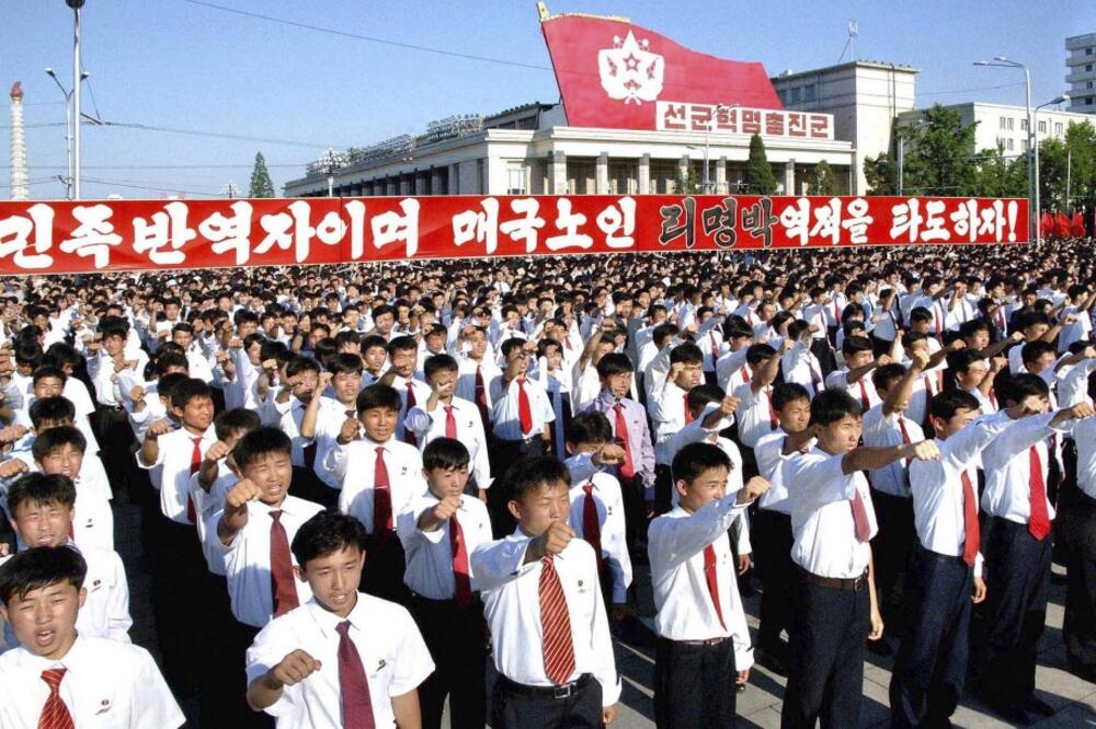 sjeverna koreja protesti, Foto: Beta