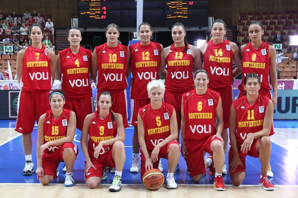 Košarkašice Crne Gore, Foto: FIBA Europe/Elio Castoria