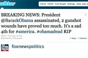 Hakeri na Tviter nalogu Fox-a ubili Obamu