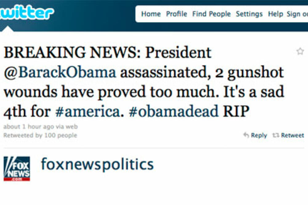 Fox news Obama, Foto: Guardian
