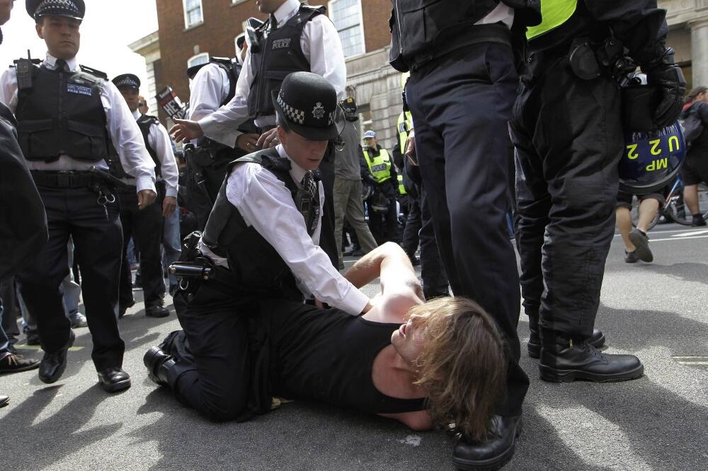 Protesti Britanija, Foto: Beta/AP