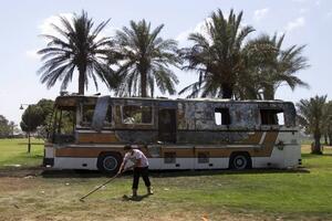 NATO bombardovao Gadafijev autobus