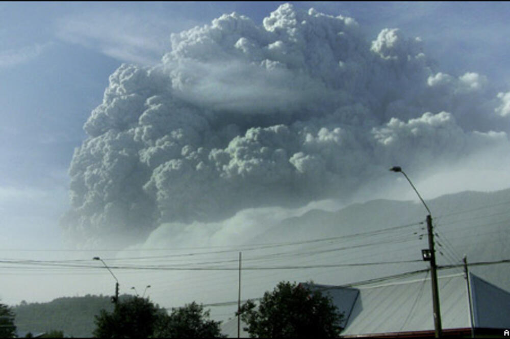 Čile vulkan, Foto: News.bbc.co.uk