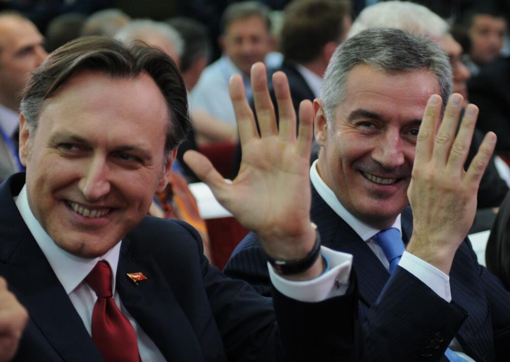 Milo Đukanović i Ranko Krivokapić