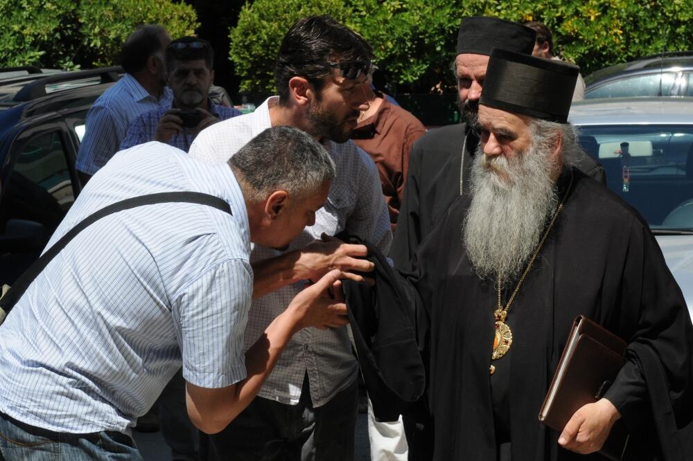 Amfilohije, suđenje, Foto: Savo Prelević