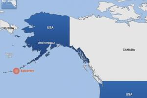 Snažan zemljotres potresao Aljasku