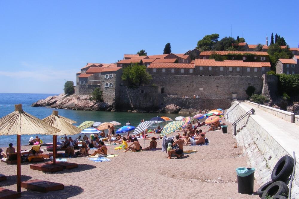 Plaža Sveti Stefan, Foto: Vuk Lajović
