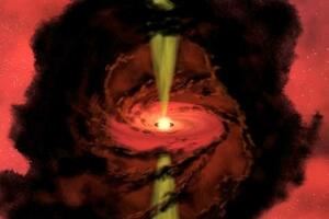 Zvijezda ispaljuje vodeni mlaz u svemir 80 puta brže od metka