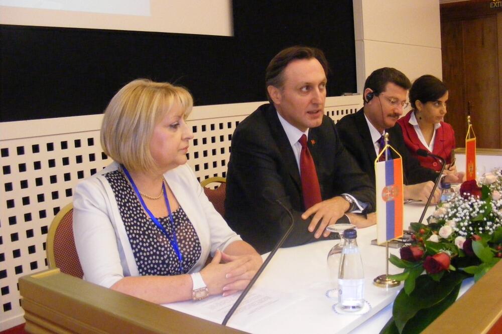 Ranko Krivokapić i Slavica Đukić Dejanović, Foto: Vuk Lajović