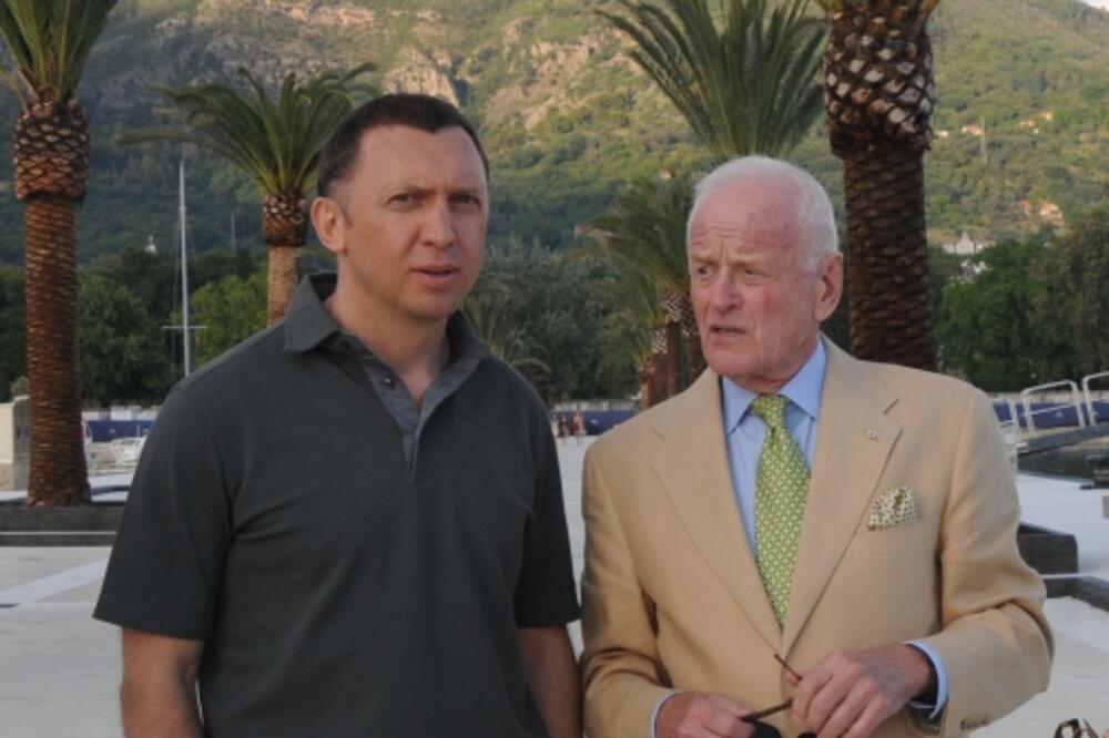 Piter Mank i Oleg Deripaska, Foto: Savo Prelević