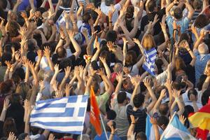 Novi talas štajkova u Grčkoj, pad popularnosti Papandreua