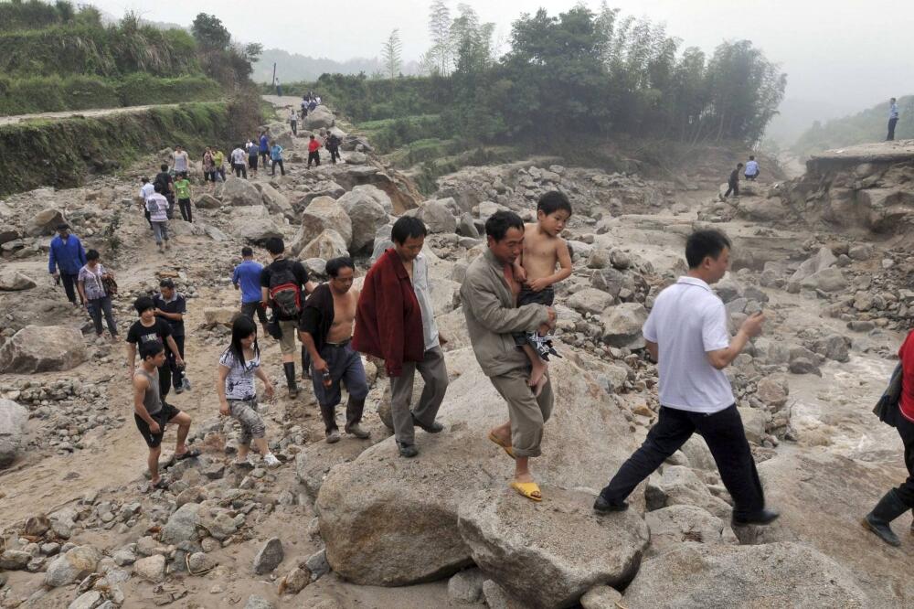 Kina poplave, Foto: Beta/AP