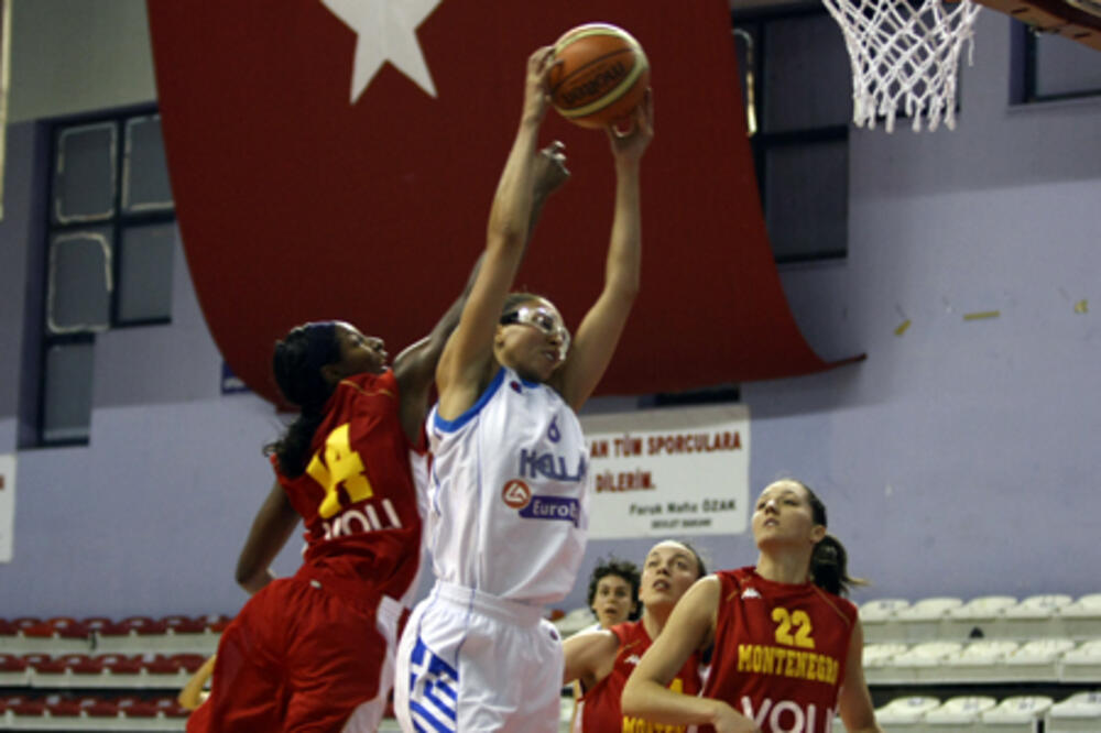 Košarkašice Crne Gore, Foto: Www.tbf.org.tr