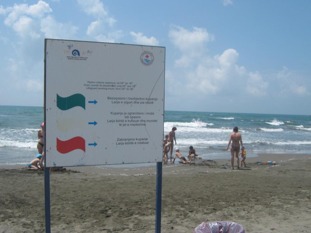 Velika plaža, spasilac