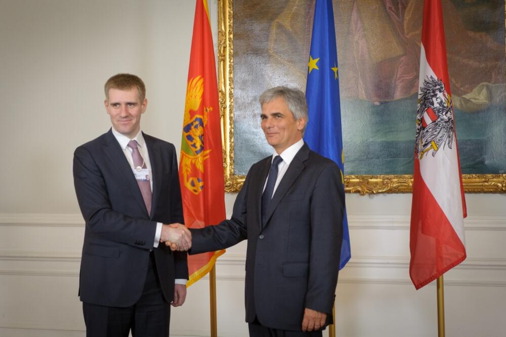 Igor Lukšić i Verenr Fajman, Foto: Www.gov.me