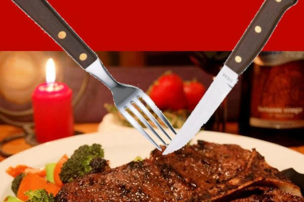 tanjir, viljuška, nož, Foto: Supercookshop.co.uk