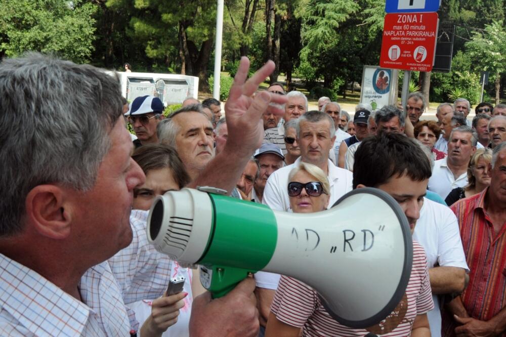 štrajk Dakić, Foto: Luka Zeković